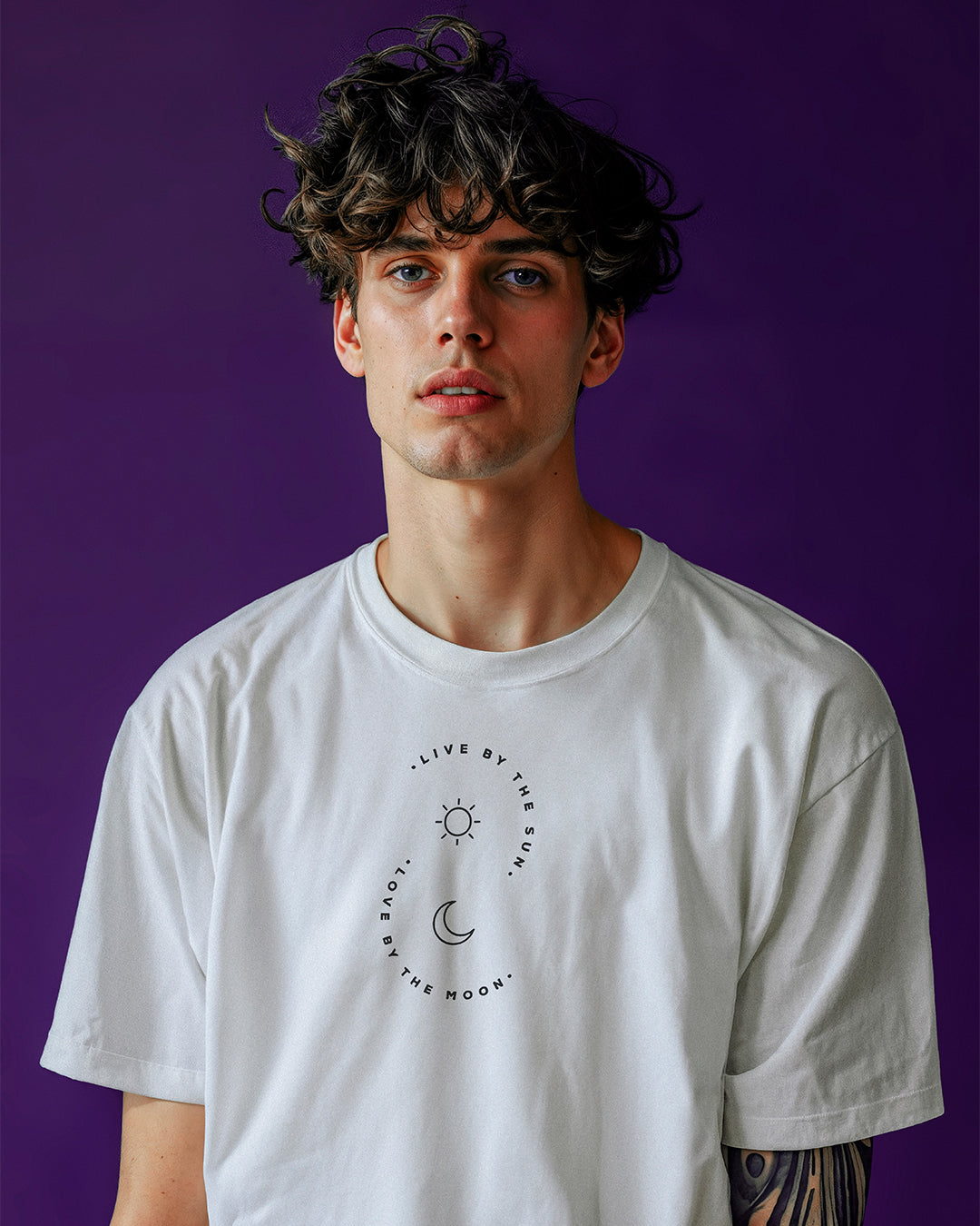 Sun & Moon | Oversized T-Shirt