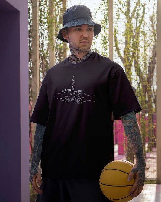 Puff Puff Pass | Oversized T-Shirt