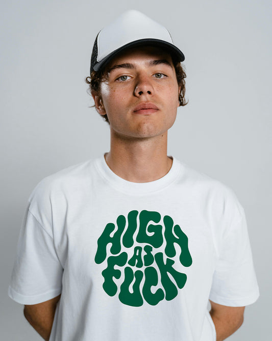 High As Fu*k | Oversized T-Shirt